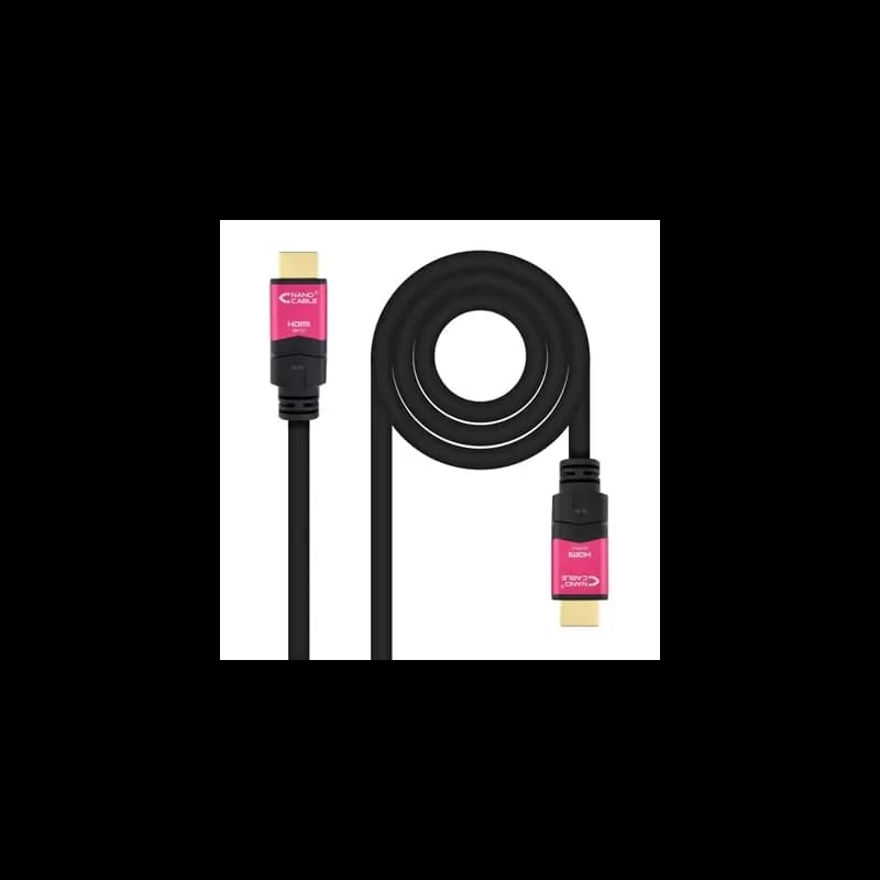 Nanocable Cabo HDMI v2.0 4K 60Hz 18Gbps 15m Preto - 10.15.3715