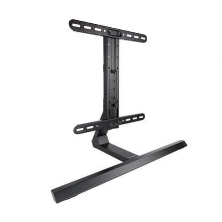 Suporte de Mesa Tooq 32′ a 65′ Max. 40kg Aluminio Preto