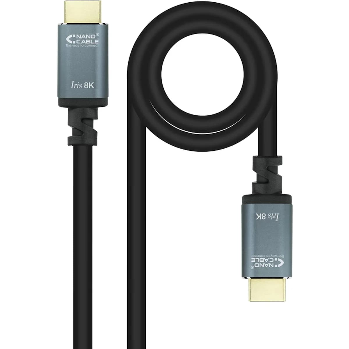 Nanocable Cabo HDMI 2.1 Iris 8K Macho/Macho 3m Black - 379777