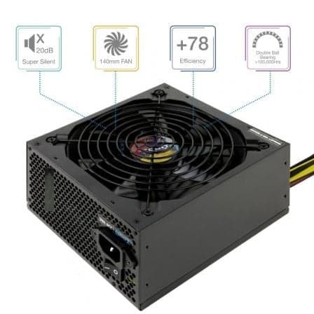 Fonte de Alimentação Tooq 650W PFC Activo