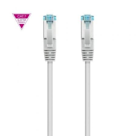 Cabo de Rede RJ45 SFTP Nanocable / Cat.7 / 10m / Gris / NAN-CAB_10_20_1710
