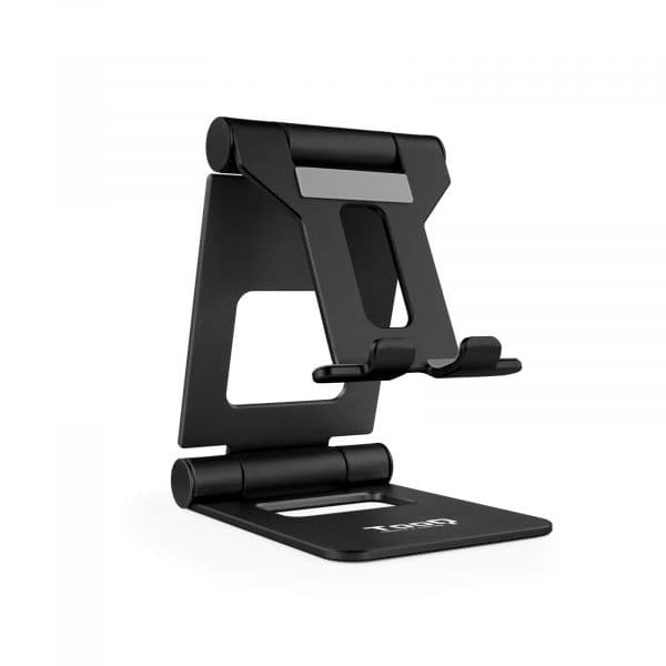 Suporte de Mesa Tooq Ajustável p/ Smartphone/Tablet Max. 10"" Preto - PH-KEOPS-NOCHE