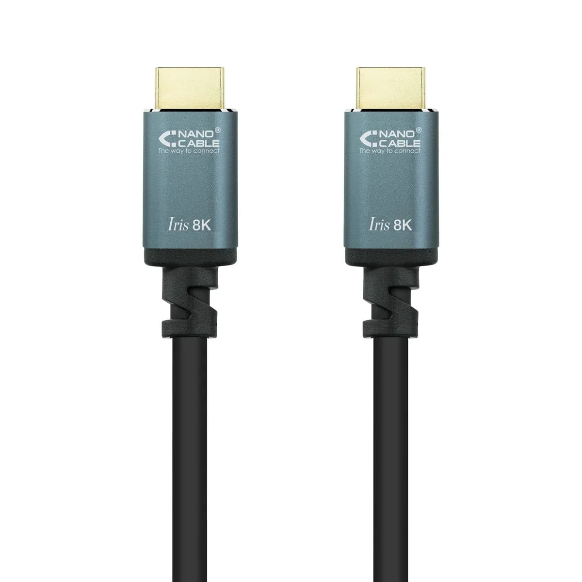 Nanocable Cabo HDMI 2.1 Iris 8K Macho/Macho 1.5m Black