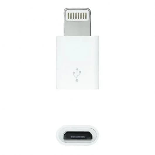 Adaptador Micro Usb 2.0 Lightning Nanocable 10.10.4100/ Micr