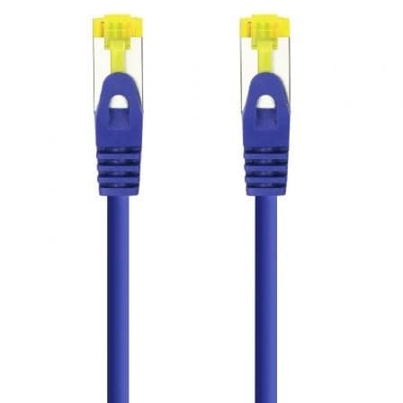 Nanocable - Cable Red Latiguillo RJ45 LSZH CAT.6A SFTP AWG26, Azul, 25 cm - 10.20.1900-L25-BL