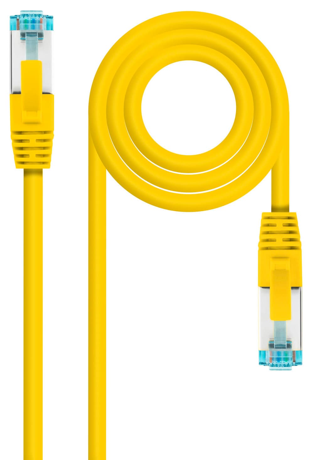 Nanocable Cabo de Rede RJ45 Cat7 S-ftp AWG26 Amarelo (25cm) - 10.20.1700-L25-Y