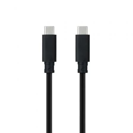 Nanocable 10.01.4101-L150 cabo USB 1,5 m USB 3.2 Gen 2 (3.1 Gen 2) USB C Preto