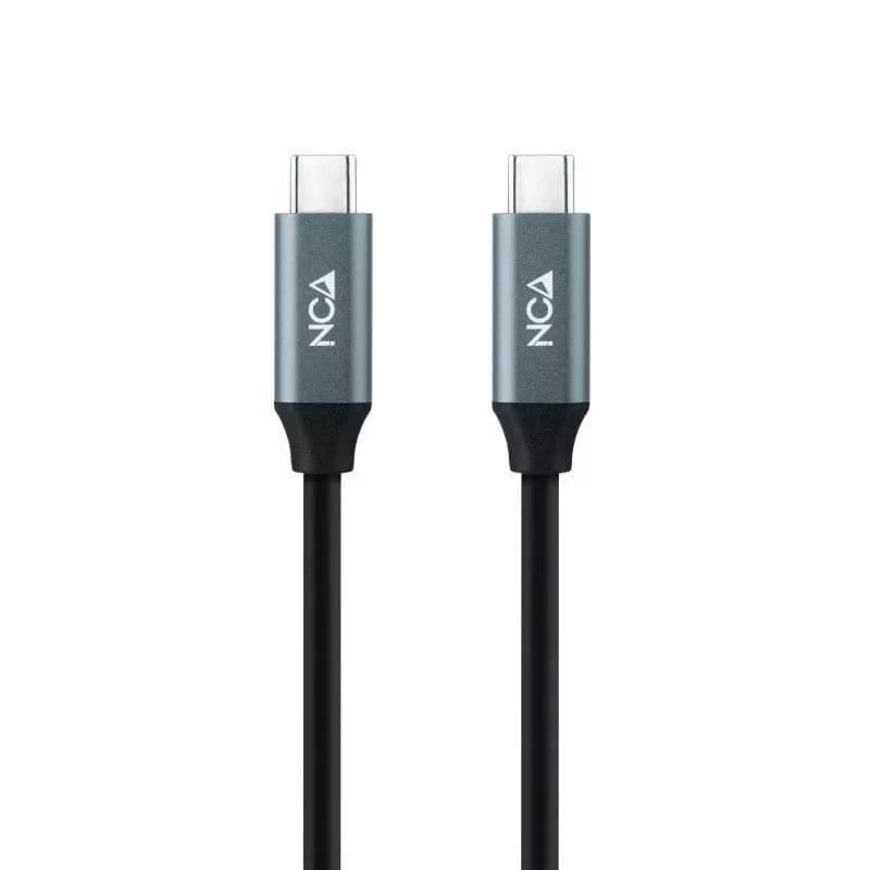 Nanocable 10.01.4300 cabo USB 0,5 m USB4 Gen 2x2 USB C Preto