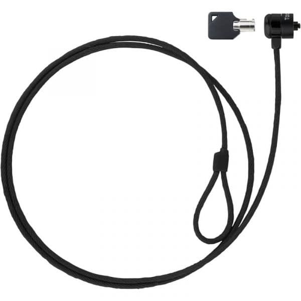 TooQ TQCLKC0025-G Cabo de Segurança com Chave para Portáteis 1.5m Cinzento