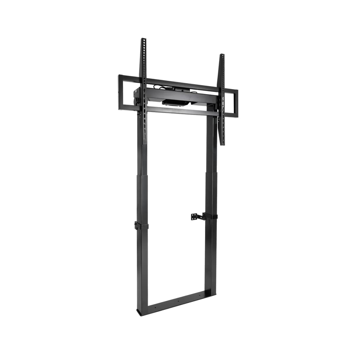 Suporte Fixo de Chão Tooq TITAN c/Ajuste Elétrico em Altura 55" a 100" Máx. 120Kg Preto