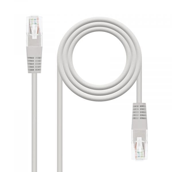 Nanocable Cabo de Rede RJ45 Cat6 U/utp (utp) Cinzento (30 Metros) - 10.20.0430