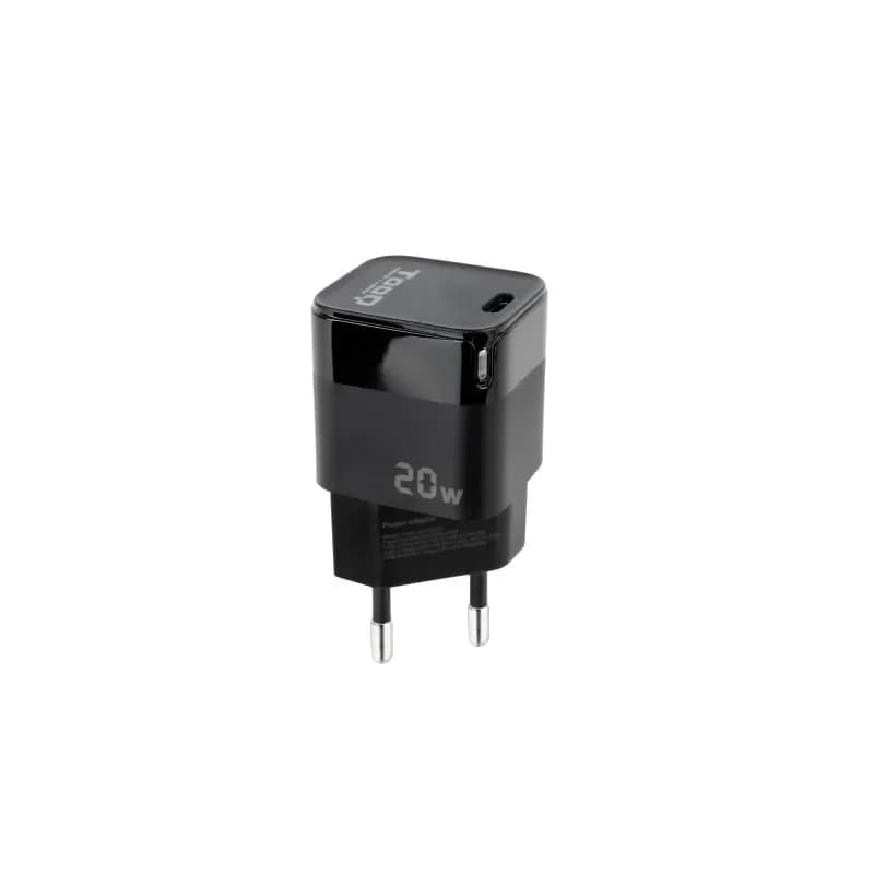 TooQ TQWC-PD20 Carregador de Parede USB-C PD 20W Preto