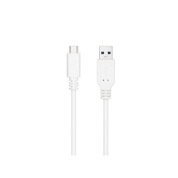 Nanocable Cable USB 3.1 a USB-C Macho/Macho Blanco 2m