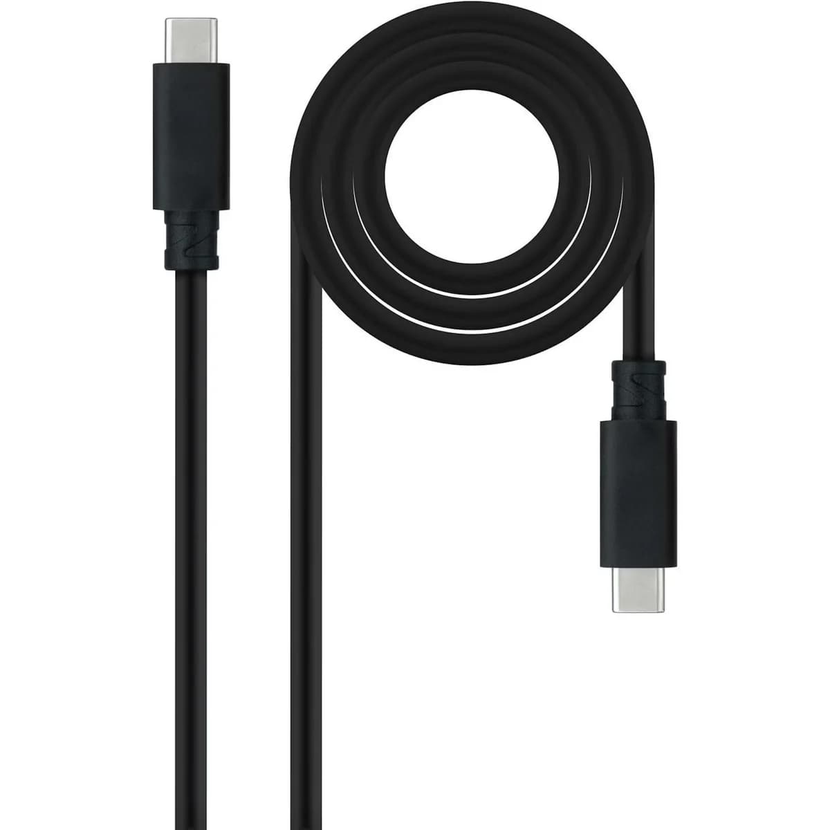 Cabo USB 3.2 USB-C M/M Nanocable 20Gbps 5A/100W 3M