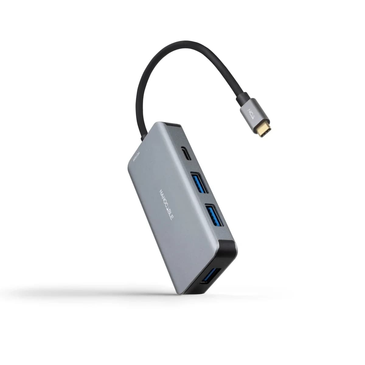 Nanocable Adapatador Hub "5-EM-1" USB-C - (3 X Usb-a 3.0 + USB-C + USB-C Pd 100W) - 10.16.1005