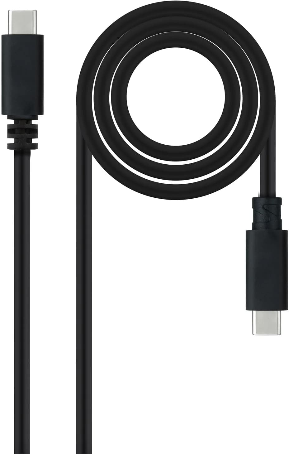 Nanocable Cabo USB 2.0 3A USB-C M/M 1.5 M Black