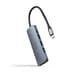 Nanocable HUB USB-C 5 em 1 10.16.4605 com 3xUSB, 1xHDMI 4K, 1xUSB Tipo C PD 100W, USB 3.2 Gen 1, Alumínio, Cinzento