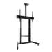 TooQ FS20406HM-B Suporte de Chão Inclinável com Rodas para TV de 60"-100"