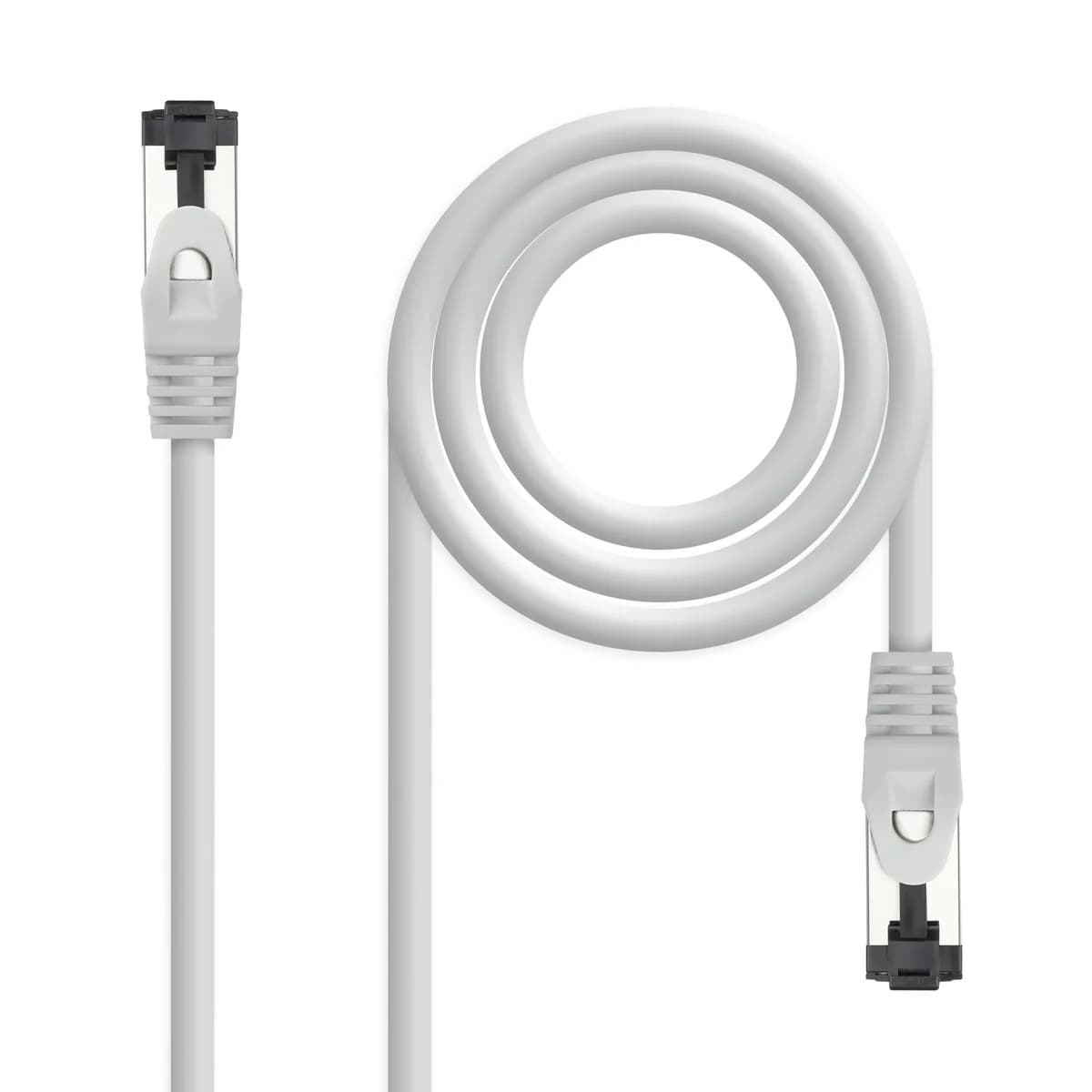 Nanocable 10.20.2001 Cabo de Rede RJ45 SSTP Cat.8.1 1m Cinza