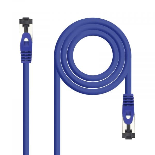 Nanocable 10.20.2001-BL Cabo de Rede RJ45 SSTP Cat.8.1 1 metro Azul