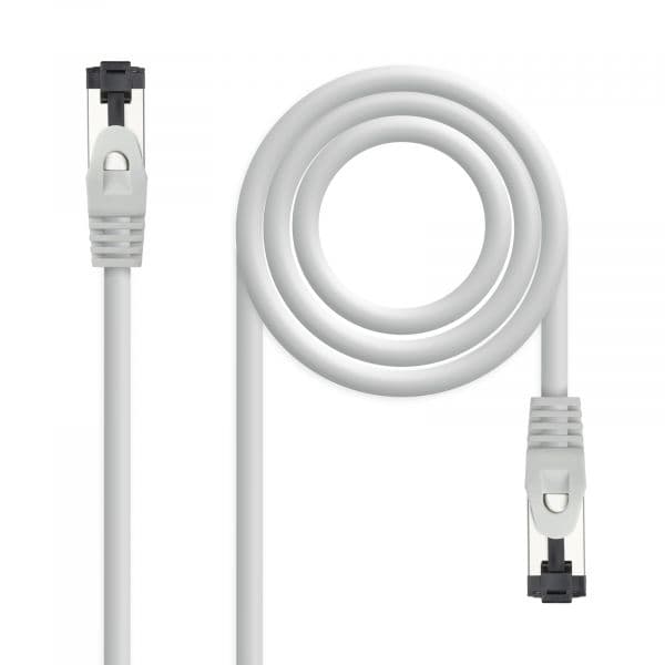 Nanocable 10.20.2002 Cabo de Rede RJ45 Cat.8.1 SSTP/S/FTP 2m Cinzento/Gris
