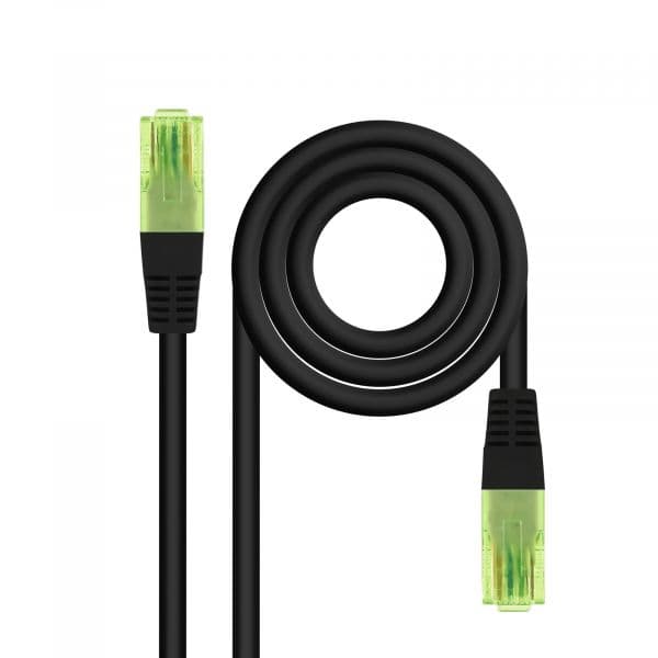 NANO CABLE Cabo de Rede RJ45 UTP Cat.6 1m Preto