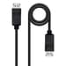 Nanocable 10.15.2801 Cabo DisplayPort 1.4 8K M-M Preto 1m