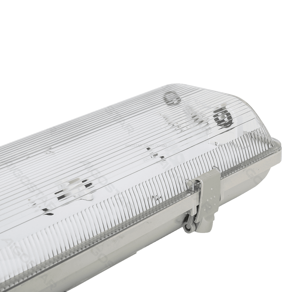 LUMINÁRIA TRI-PROVA PARA DOIS TUBOS 1,2M