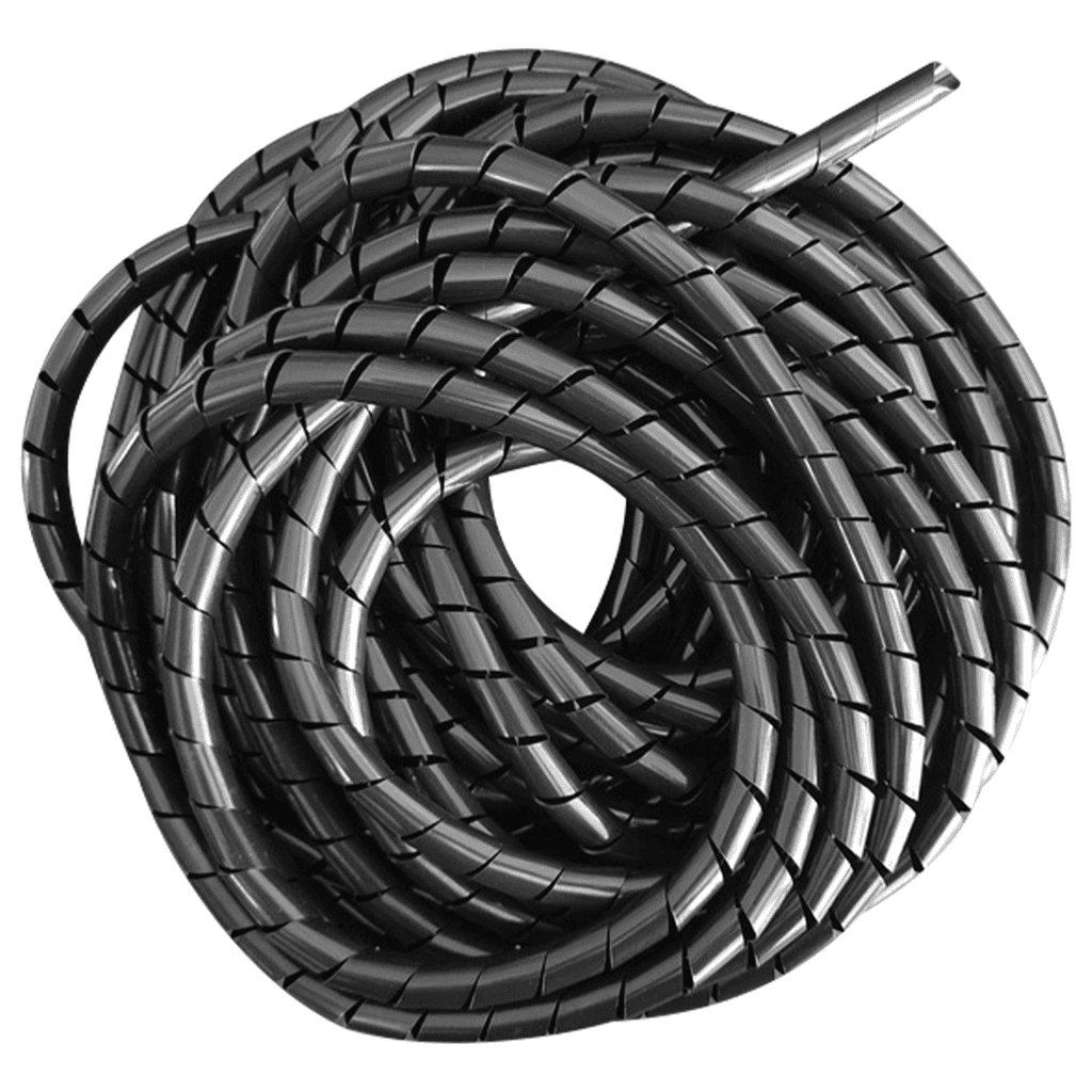FAIXAS DE ENVOLVIMENTO EM ESPIRAL 10 MM * 10 M PRETAS