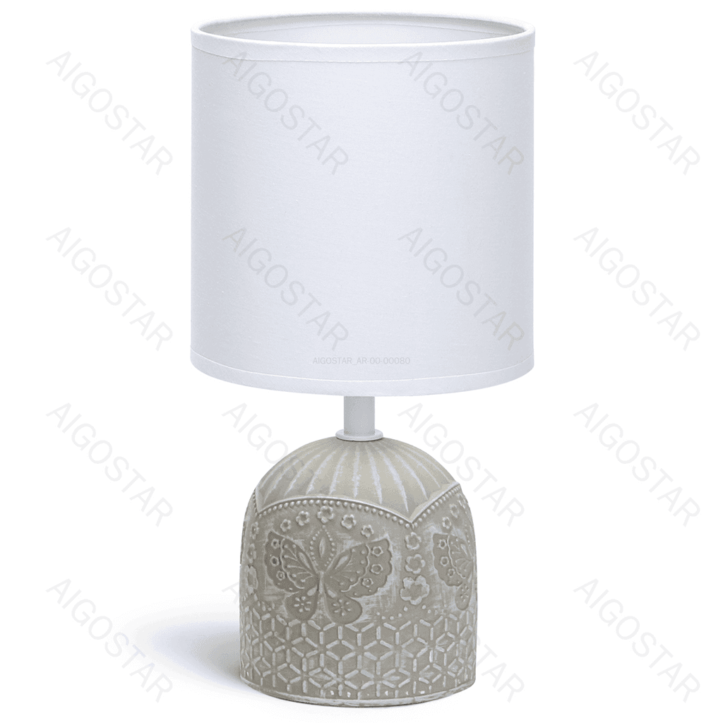 CANDEEIRO DE MESA DE CERÂMICA (SEM FONTE DE LUZ) E14