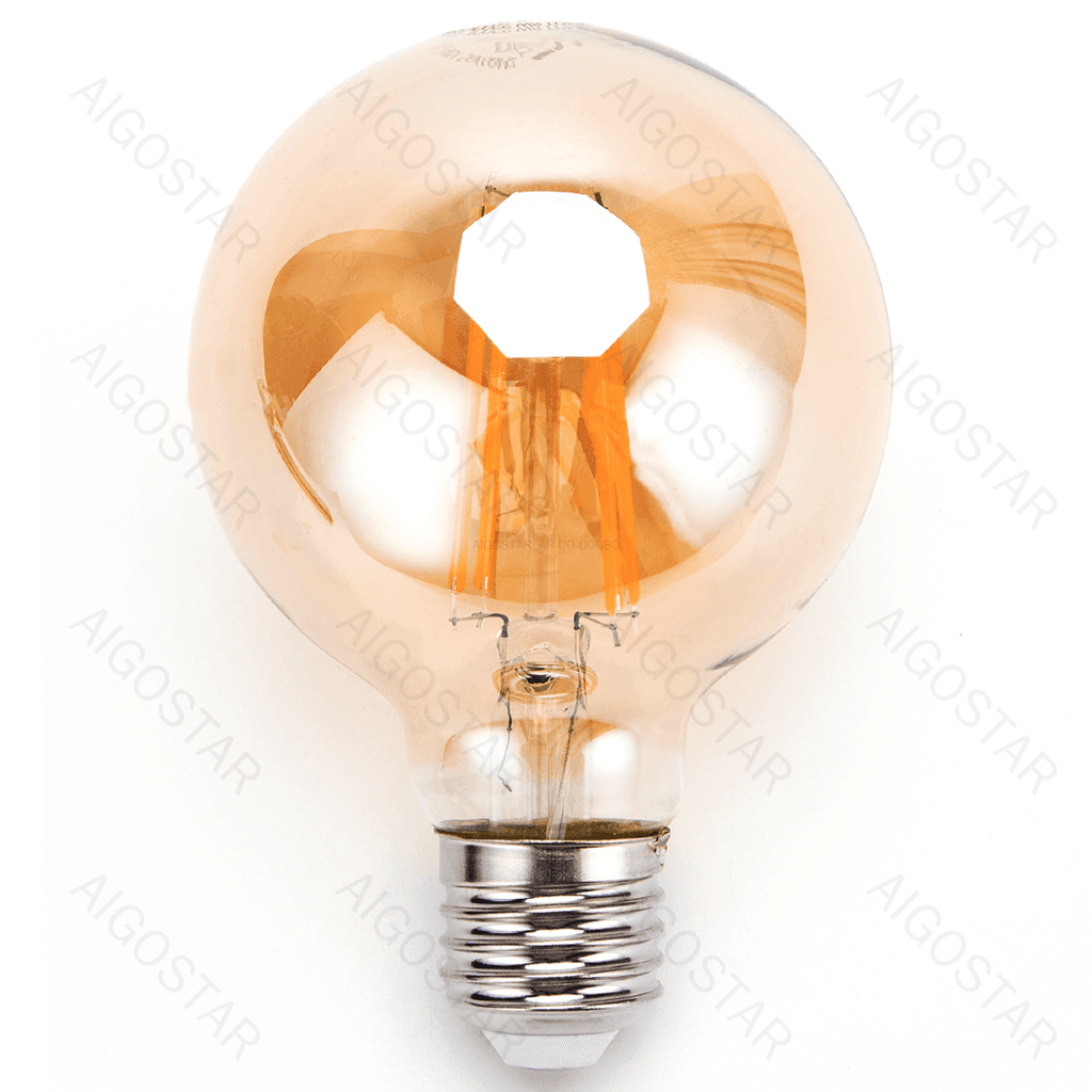 LÂMPADA DE FILAMENTO LED (MBAR) G80 E27 6W