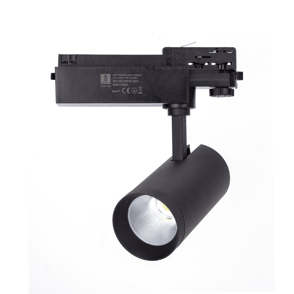 LUZ DA TRILHA DE 4 FIOS 30W. LUZ NATURAL