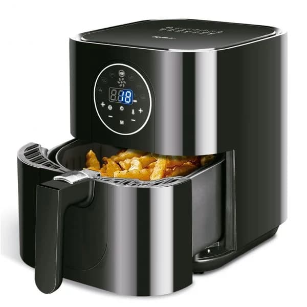 Fritadeira Aigostar Eléctrica Air Fryer Mini Cube Touch 43842 - 1500W 3.5L
