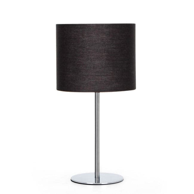 CANDEEIRO DE MESA EM METAL PRETO