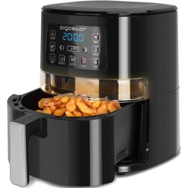 Fritadeira Aigostar 4L 1600W Preta