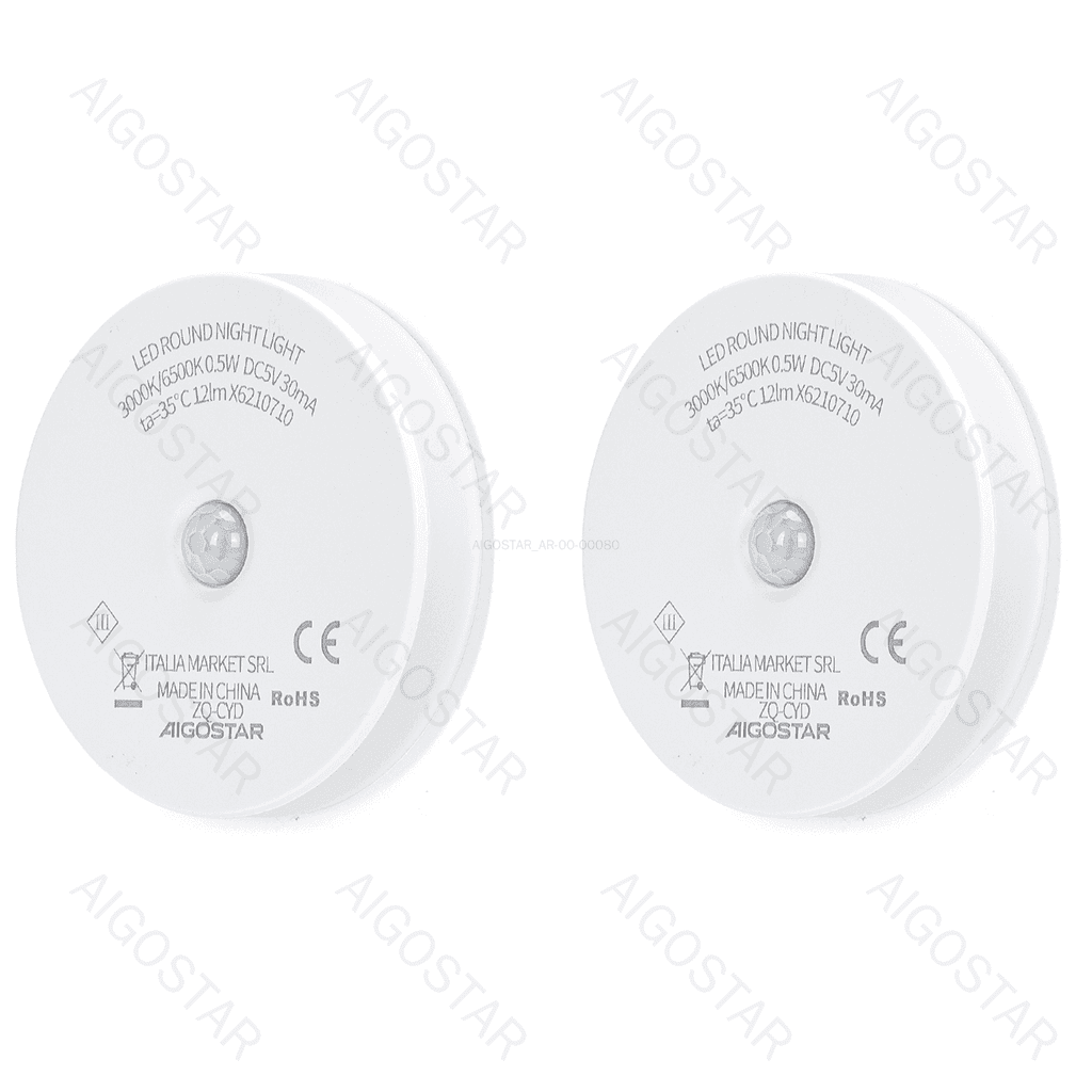 LUZES NOTURNAS 0.5W 30MA TIPO DE INDUÇÃO