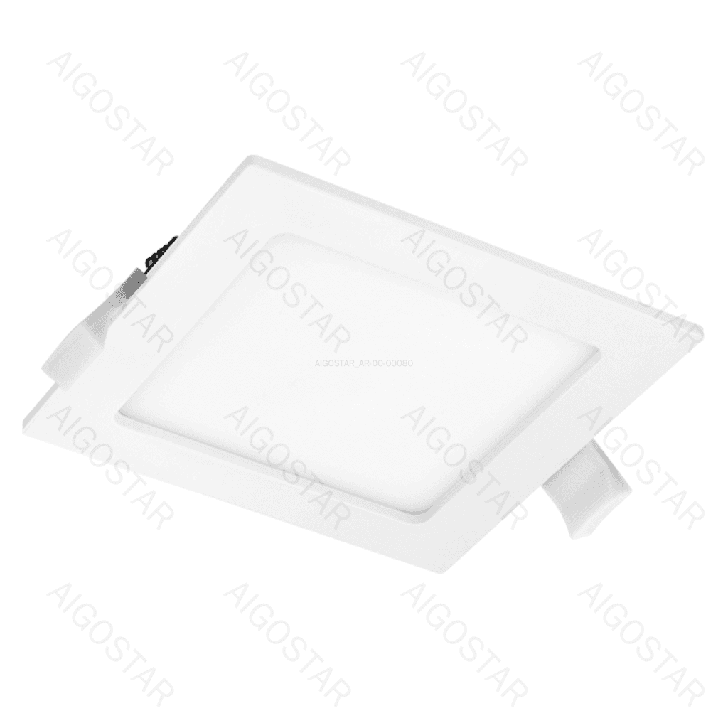 LUZ E6 LED EM FORMA DE QUADRADO 12W BRANCA