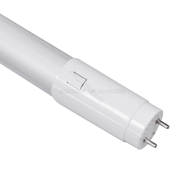 TUBO DE LUZ LED MEIO ALUMÍNIO MEIO PLÁSTICO T8 0,6 M 10 W