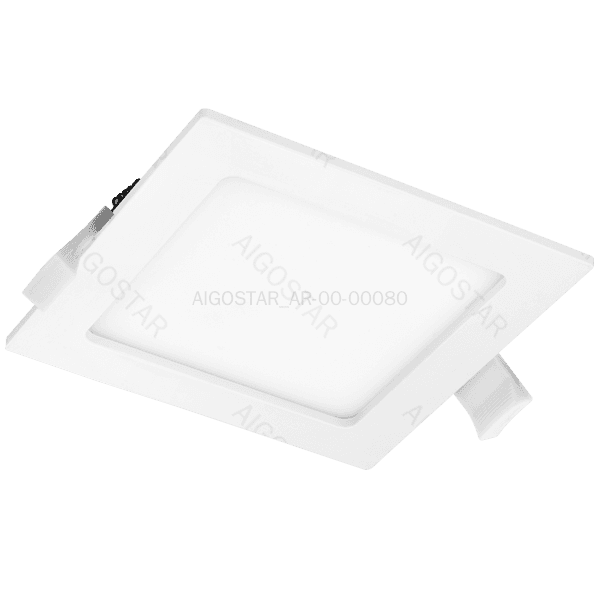 E6 LED  MONTAGEM EM SUPERFICIE QUADRADO ULTRA FINA 9W BRANCA