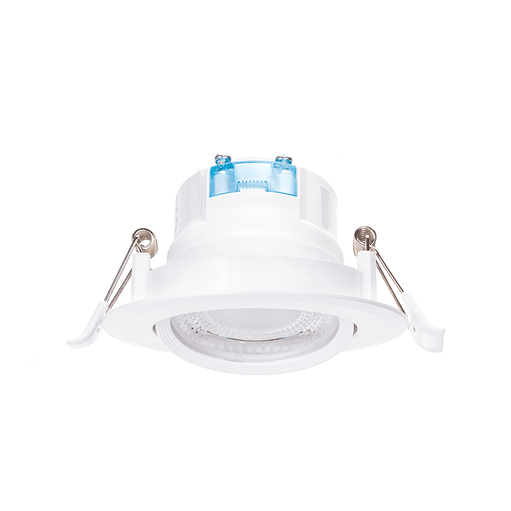 E6 LED MONTADO EM PARA BAIXO COM ÂNGULO AJUSTÁVEL (3 PCS) LUZ NAT
