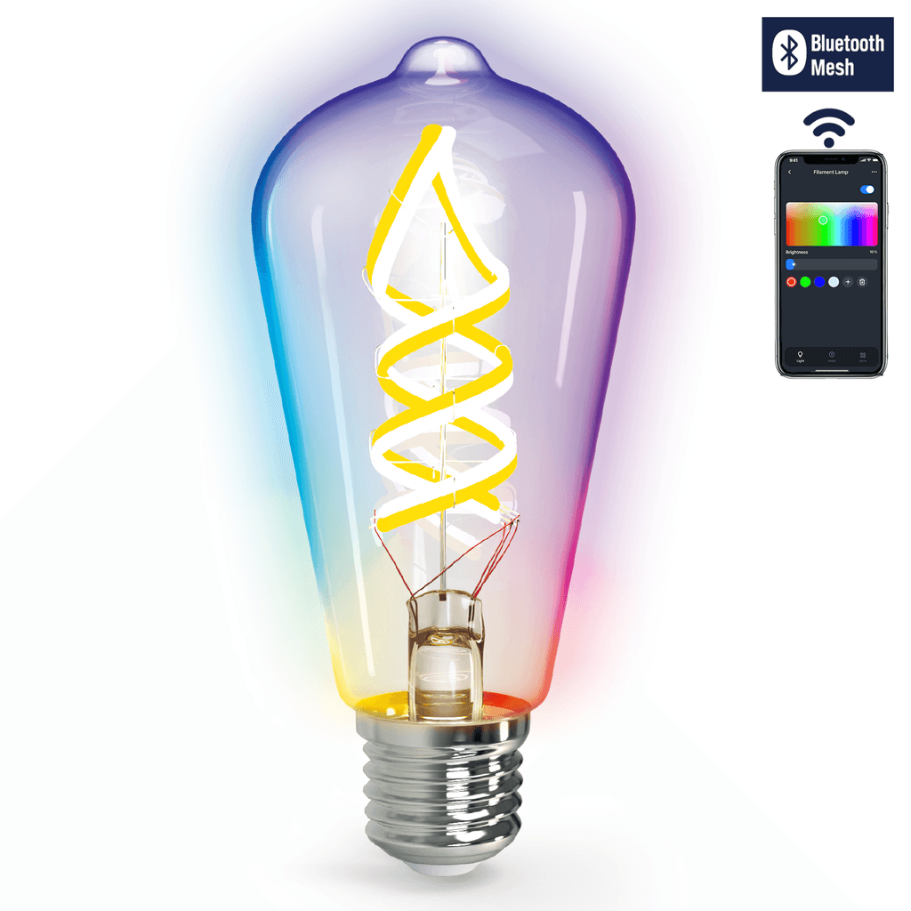 BLUETOOTH LÂMPADA DE FILAMENTO INTELIGENTE ST64