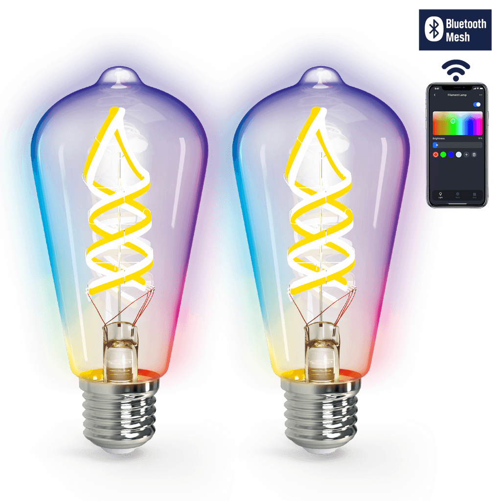 BLUETOOTH LÂMPADA DE FILAMENTO INTELIGENTE ST64