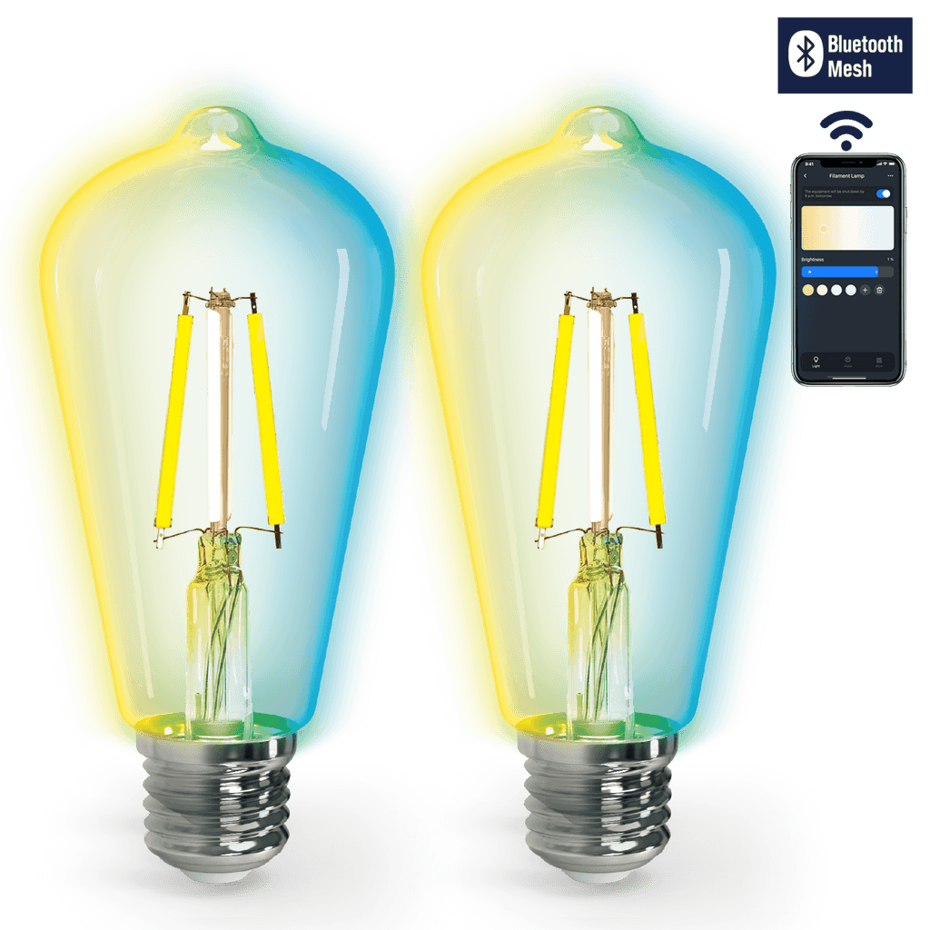 BLUETOOTH LÂMPADA DE FILAMENTO INTELIGENTE ST64