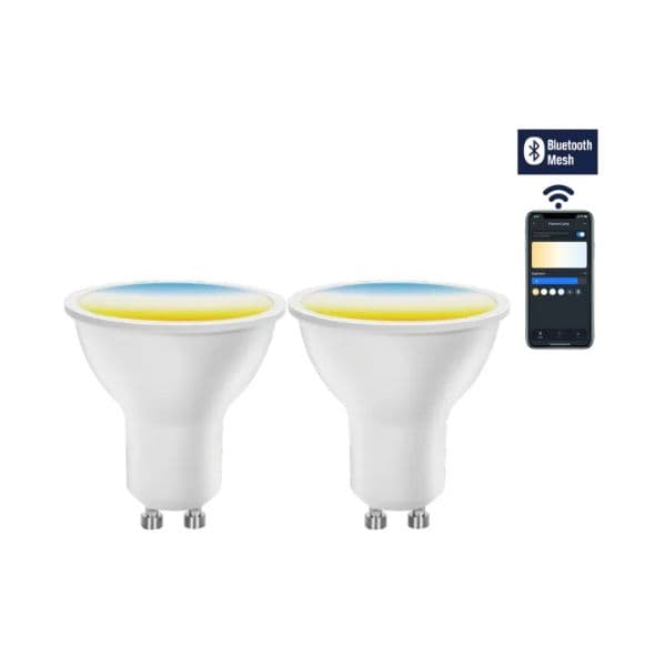 Lâmpada LED Smart Bluetooth 2 Uni. 6.5W Cct - MI428523