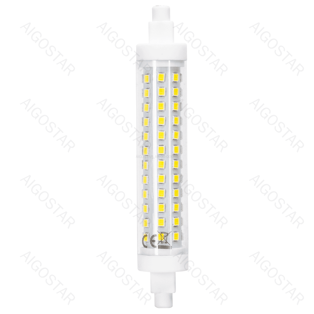 CONTAS DE LÂMPADA LED R7S 12W 118MM