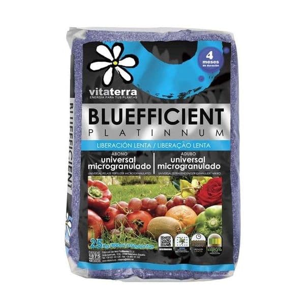 Vitaterra Adubo Bluefficient Platinnum 25 kg