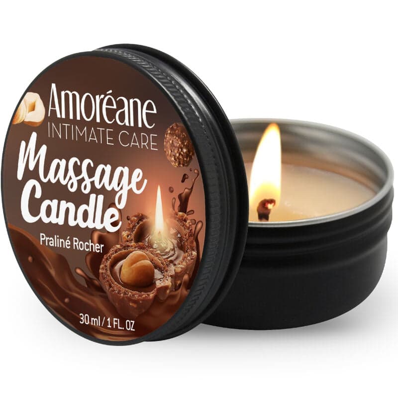 Amoreane Massage Candle Rocher Praline 30ml