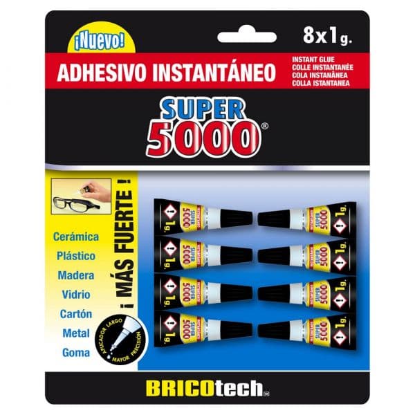 Bricotech Cola Instantânea Super 5000 1 G 8 Unidades