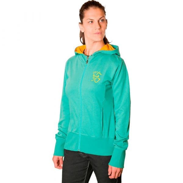Trangoworld Brianson Hoodie Verde S Mulher