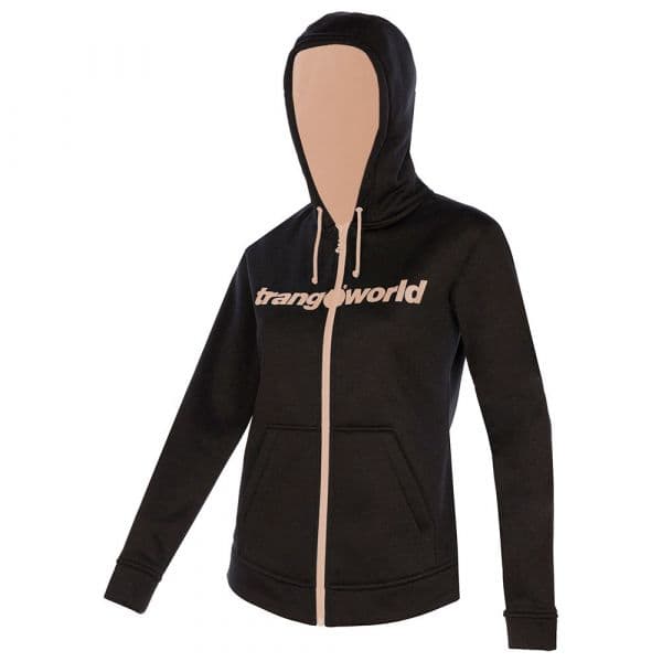 Trangoworld Liena Full Zip Sweatshirt Preto XS Mulher